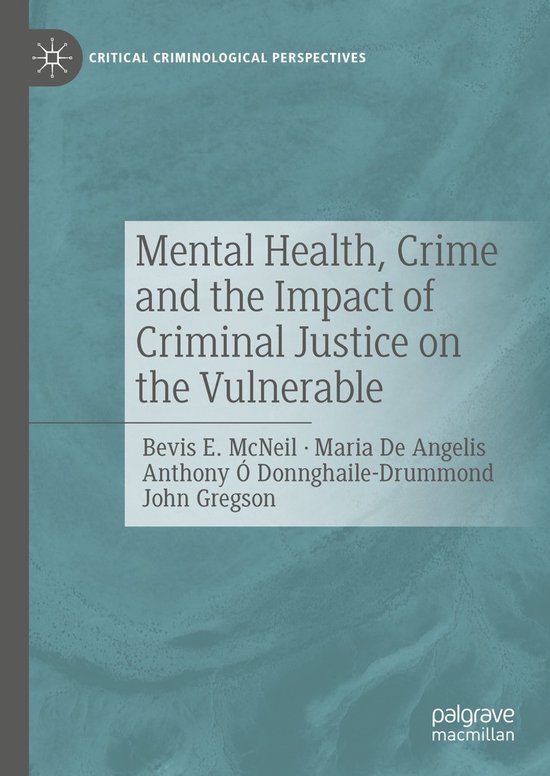 Critical Criminological Perspectives- Mental Health, Crime a ... - cover