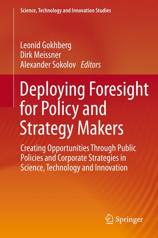 Deploying Foresight for Policy and Strategy Makers - cover