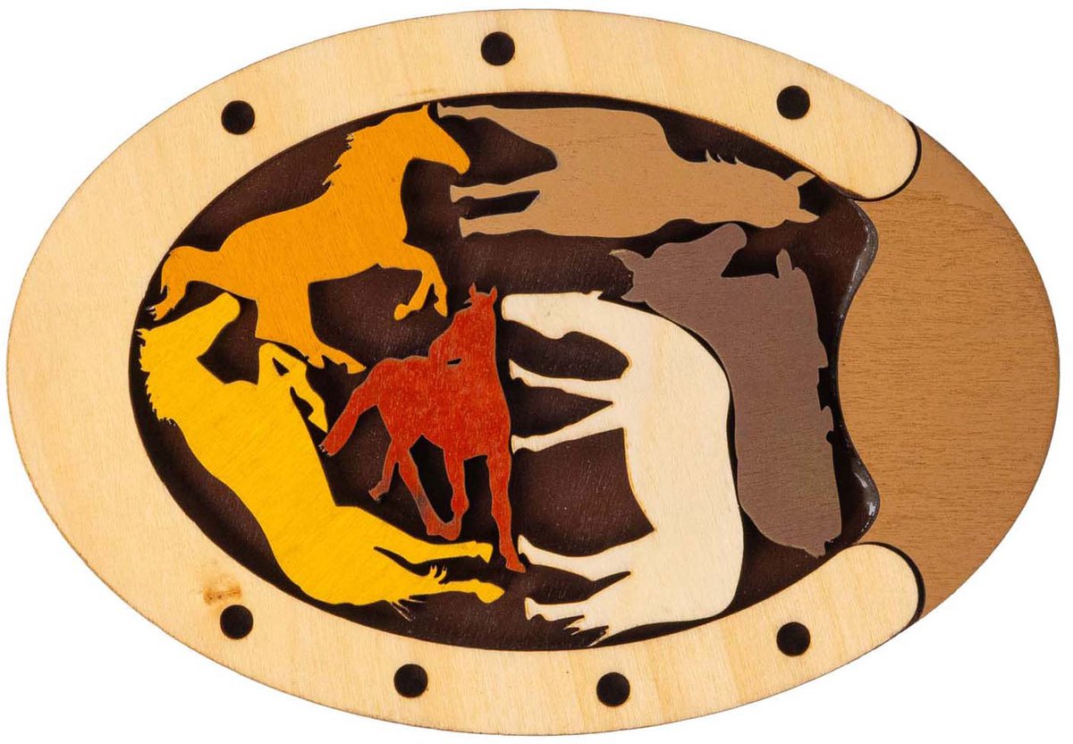 Puzzel - Breinbreker - Wilde paarden