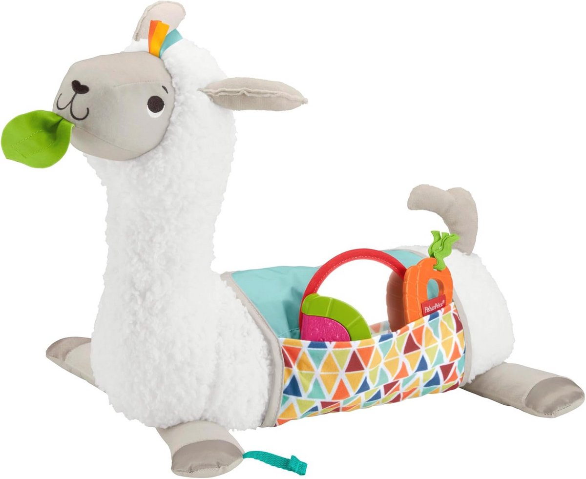 4 In 1 Lama Zacht Speelkussen voor Baby's - Multifunctioneel Babyspeelgoed
