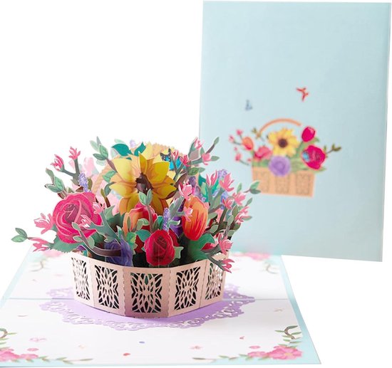 3D verjaardagskaart, pop-up wenskaarten, verjaardag, wenskaart, verjaardagskaarten met envelop, Happy Birthday, wenskaart, leeftijd 18