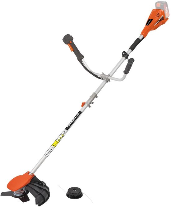 Draadloze 40V bosmaaier en grastrimmer 2-in-1 Powerplus Dual Power, 330 mm snijbreedte, zonder accu/lader
