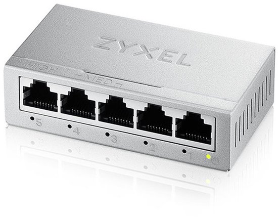 ZyXEL GS-105BV5-EU0101F GS-105B v5 Netwerk switch 5 poorten 2000 MBit/s