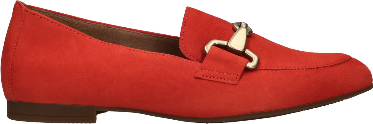 Gabor Instappers oranje Suede - Dames - Maat 36.5