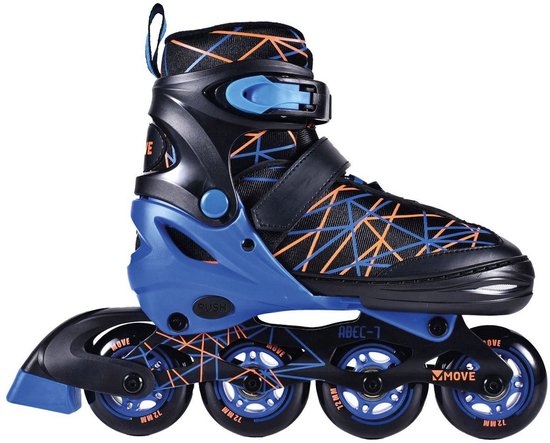 Move Verstelbare Inline skate Stripes Cadeau voor kinderen van 6 jaar