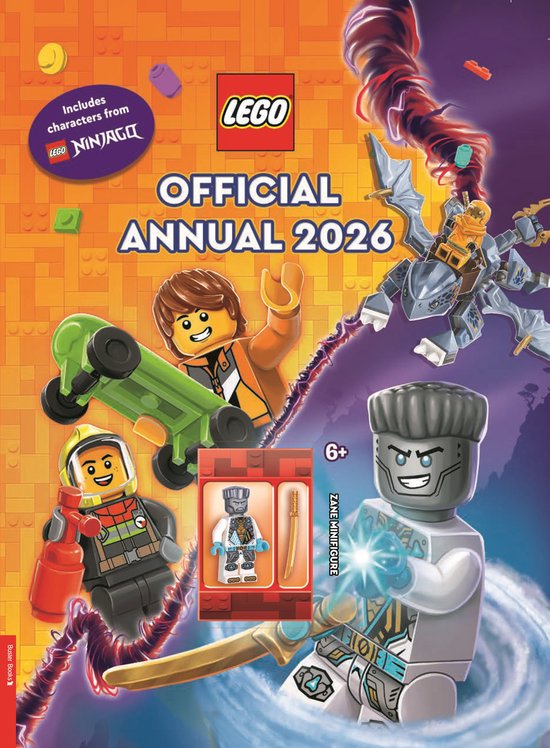 LEGO® Annual- LEGO® Books. Official Annual 2026 (with Zane ... - cover