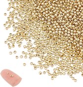 304 RVS Spacer Kralen 2mm - Gouden Ronde Kralen - DIY Armband Sieraden Maken