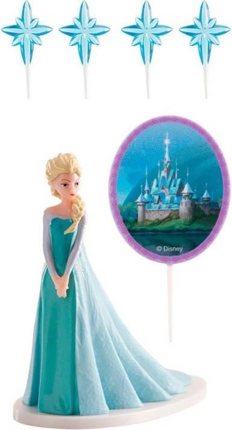 DEKORA - Elsa Frozen taart decoratie set - Decoratie > Taartdecoraties |  bol.com