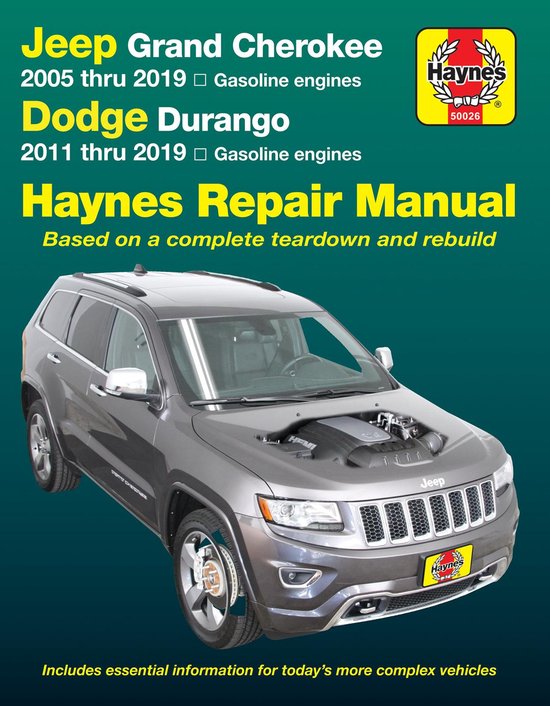 Jeep Grand Cherokee 2005 Thru 2019 and Dodge Durango 2011 Th ... - cover