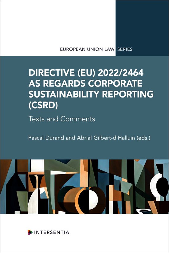 Directive (EU) 2022/2464 as regards Corporate Sustainability ... - cover
