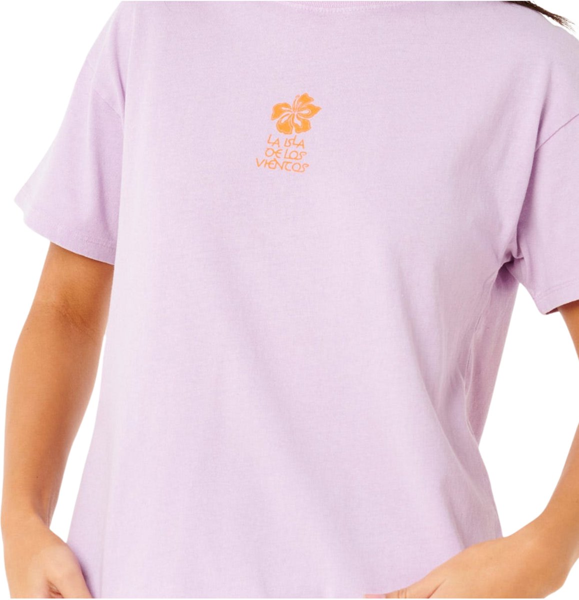 2025 Rip Curl Dames Cala Nights Relaxed Tee - Lilac