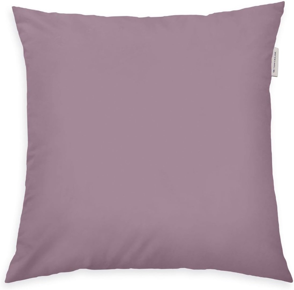 Ibenzoa Versterkte Oek Hoes, 40 x 40 cm - 100% Katoen, Effen Paars