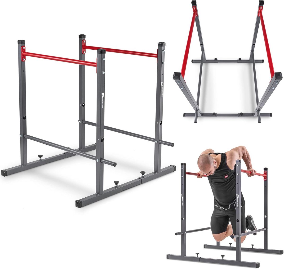 Verstelbare Dipbars voor Krachttraining en Calisthenics - Ideaal voor Thuisfitness
