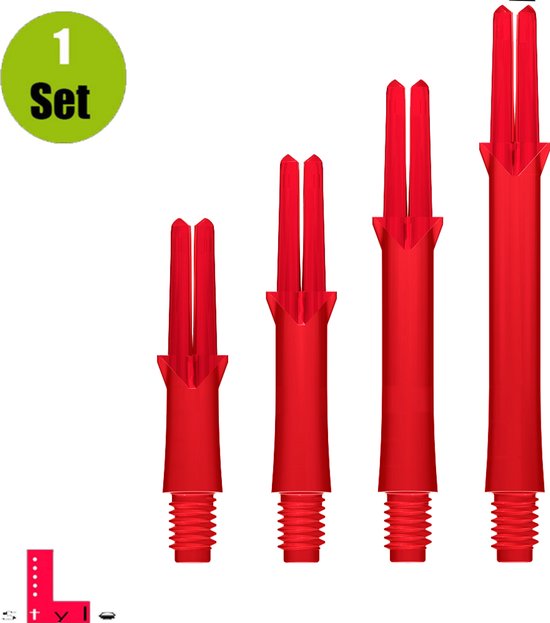 L-Style L-Shaft Locked Straight - Rood - 130 van L-Style — afbeelding 4