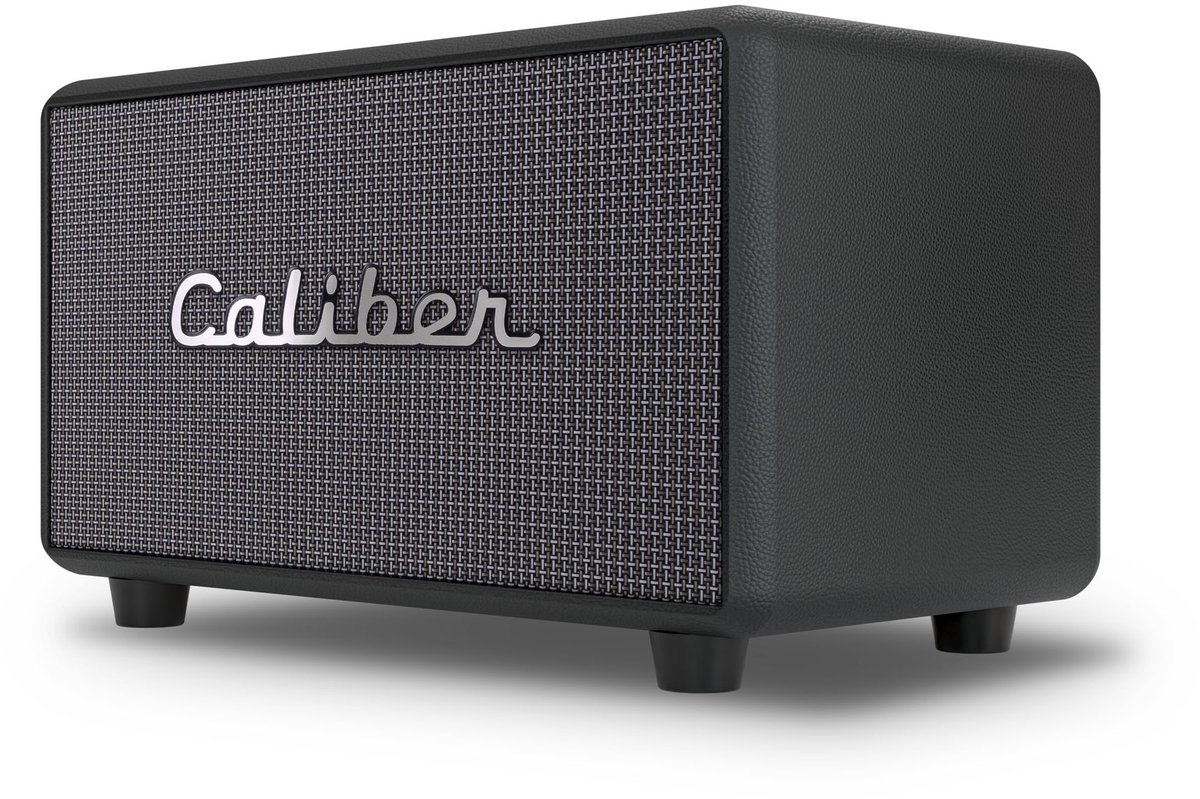 Caliber Bluetooth Speaker Retro Black