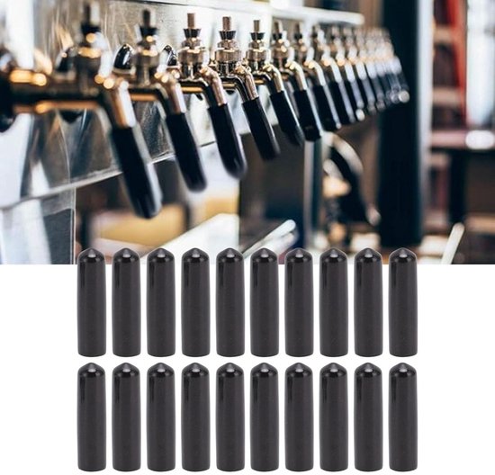 Zibeem Biertap Hoes - Waterdichte Zwarte Beschermhoes | Isolerende Hoes