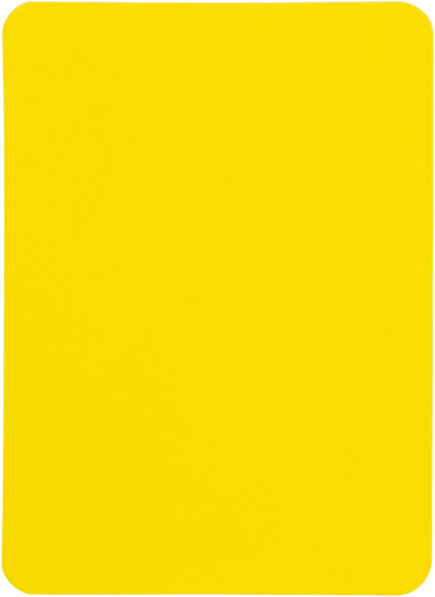 Cut Card Geel (10 stuks)