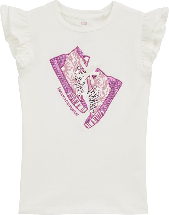 WE Fashion Meisjes T-shirt met opdruk