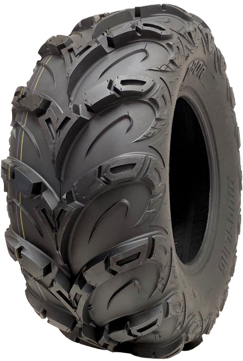 25x10.00-12 ATV- en quadband OBOR Mudsling WU06 tubeless, E-gekeurd, goedgekeurd voor de openbare weg, 200 kg