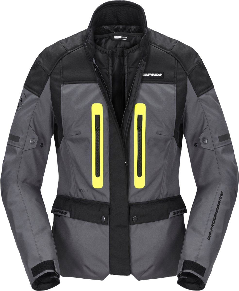 Spidi Traveler 3 Jas Dames Fluo Geel - Jas