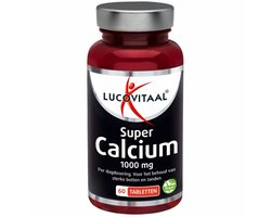 Lucovitaal Super Calcium 1000 mg - 2 x 60 tabletten - Voordeelverpakking