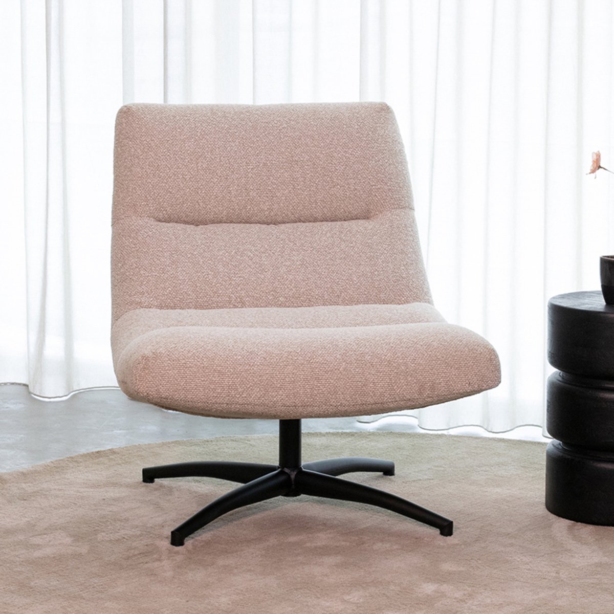 LABEL51 Calix Fauteuil - Naturel - Royal Stof - One Size