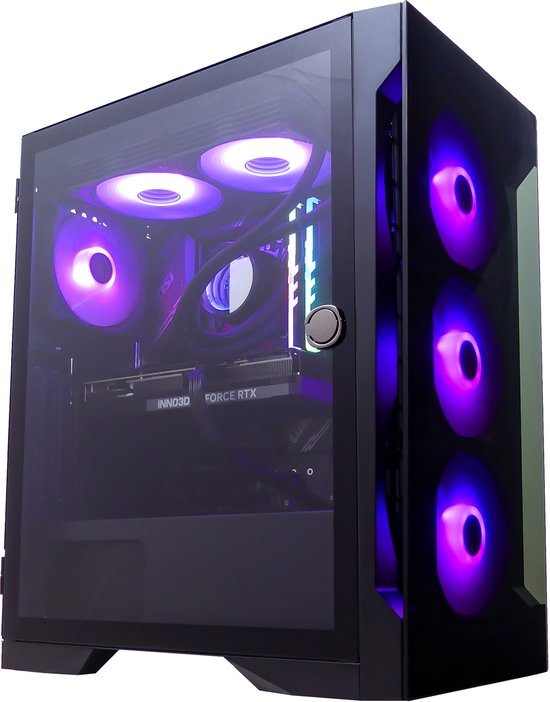 PC de jeu Intel i5 12600K MSI RVB - RTX 3070 Ti - 32 Go de RAM RVB - 1 To SSD M.2 NVMe - Windows 11 - CA300T White