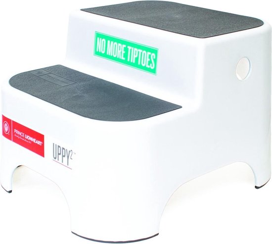 Opstapje met 2 treden Uppy2 Prince Lionheart - Grijs