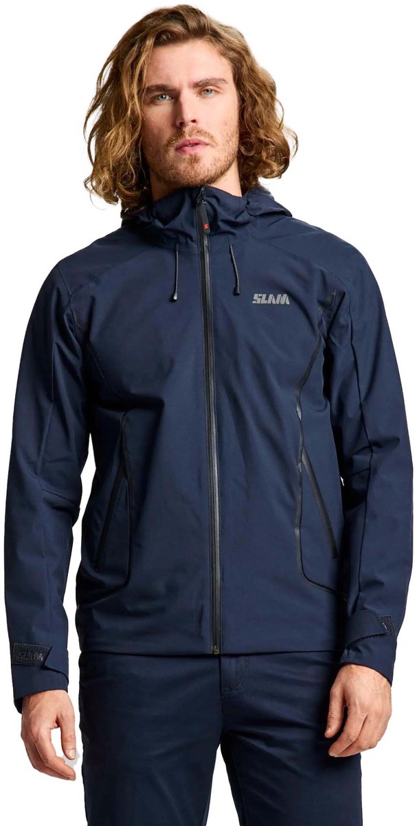 Slam Active Sum Hood Short Jasje Blauw M Man