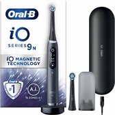 Bol.com Oral-B iO 9N - Black - Elektrische Tandenborstel Ontworpen Door Braun aanbieding