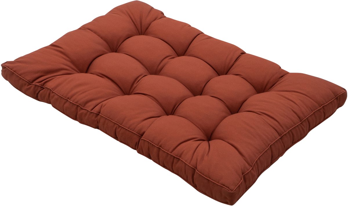 Bol.com Madison - Florance Terra - Palletkussen - Loungekussen - Zitkussen - 120x80cm aanbieding