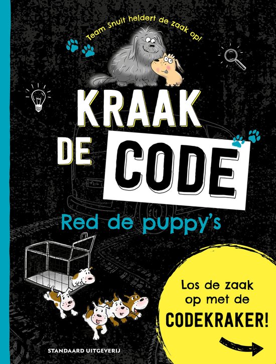 Kraak de code: Red de puppy's - cover