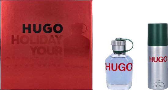 Hugo Gift Set Eau De Toilette (edt) 75 Ml And Deospray 150 Ml 75ml | bol