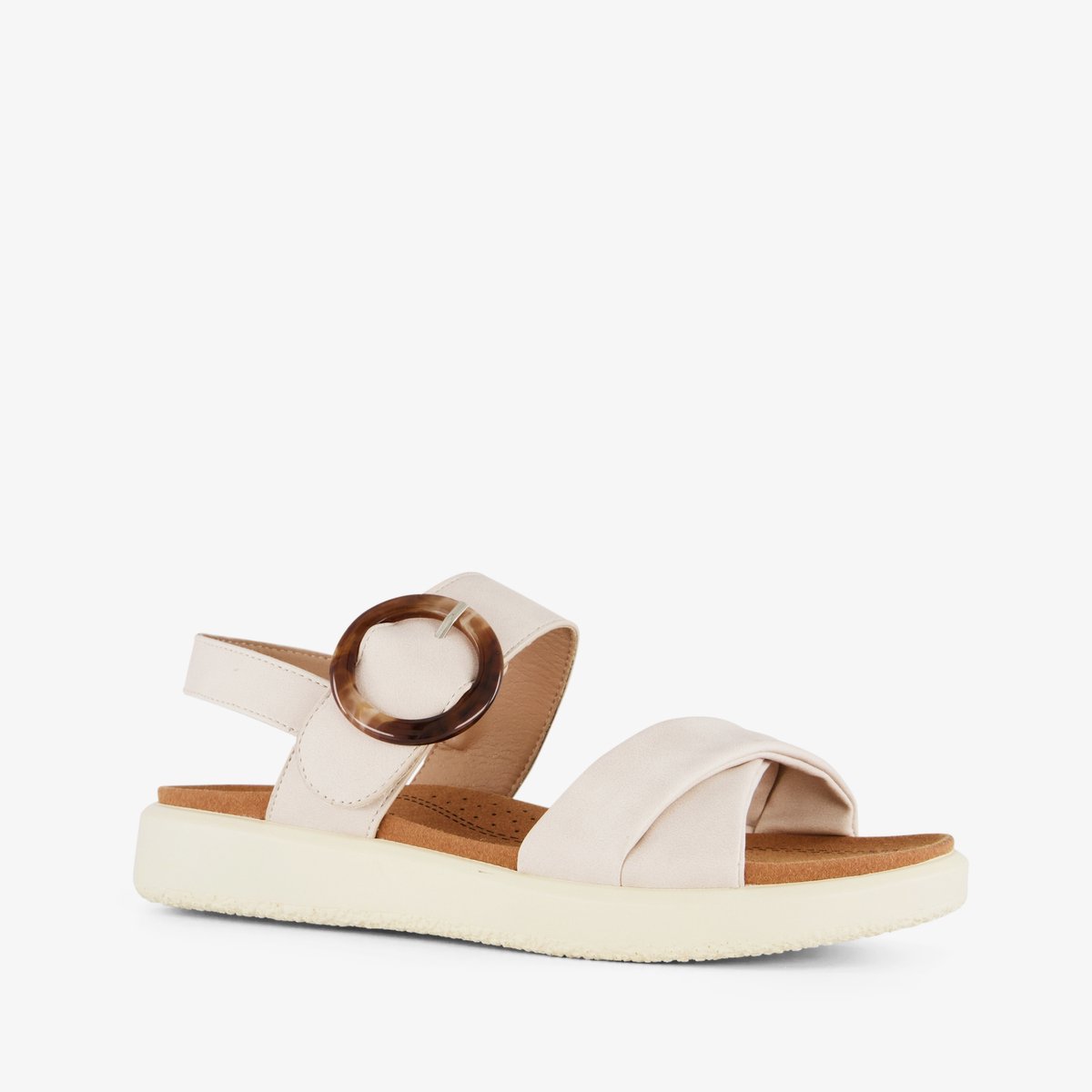 Natuform dames sandalen beige - Maat 41