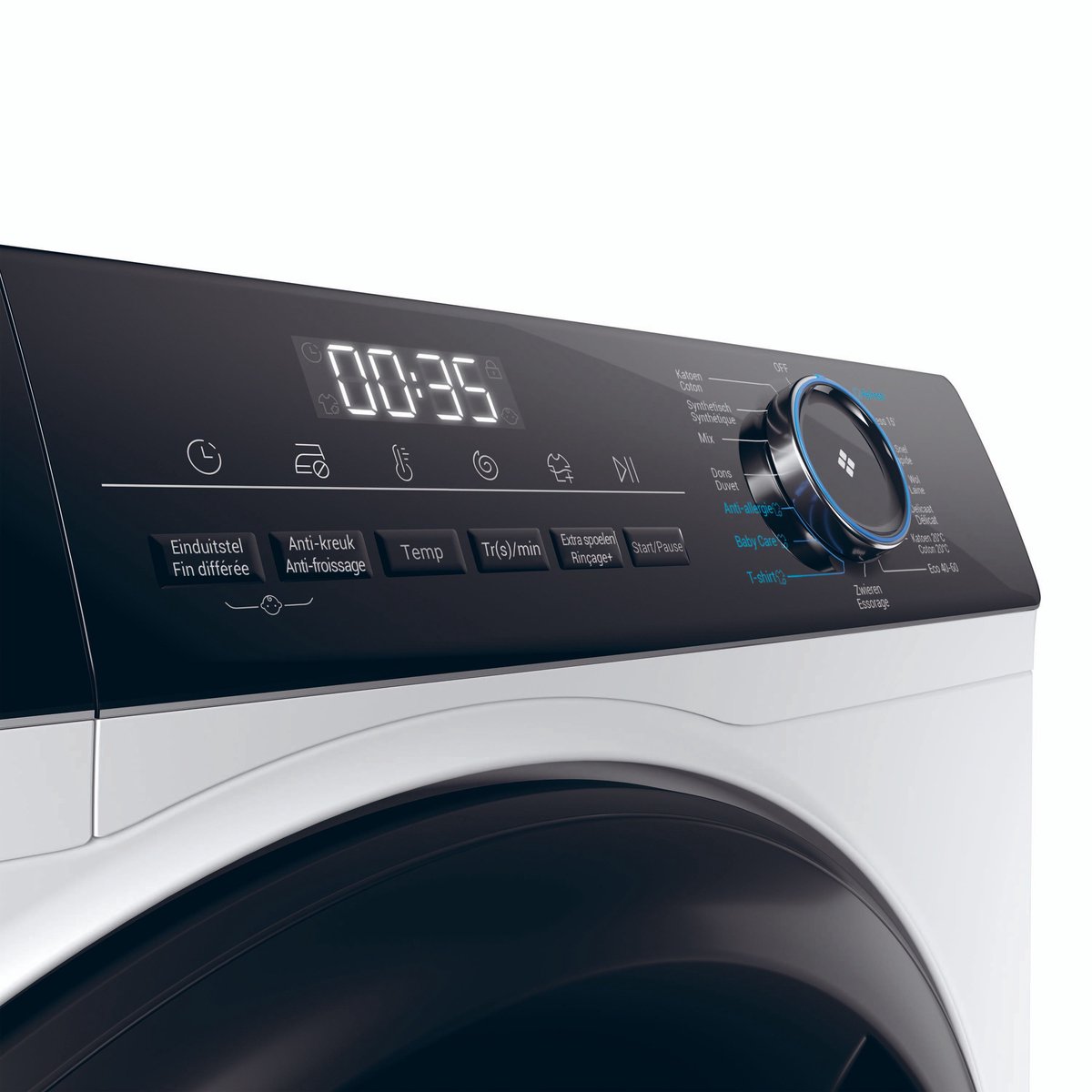 Haier HW90-B14939-DF - De stilste wasmachine - 9kg - Energieklasse A thumbnail 7