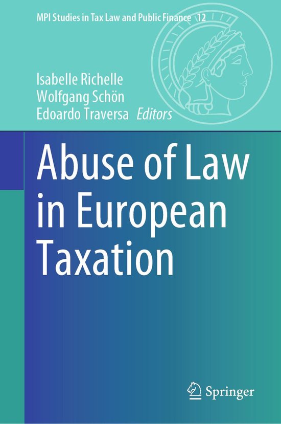 Law and Criminology (R0) - Abuse of Law in European Taxation - cover