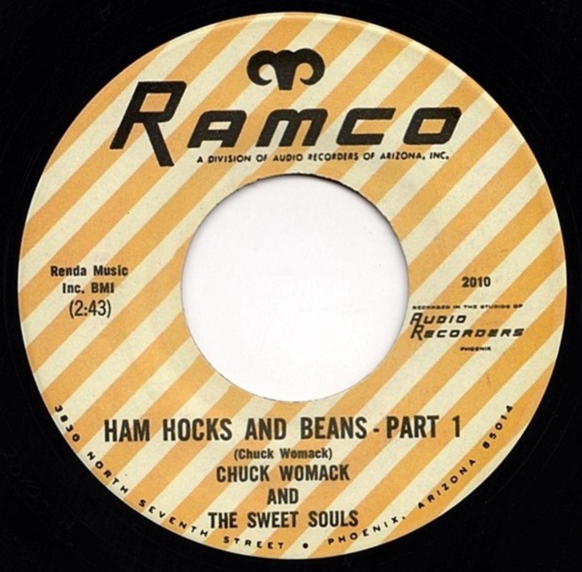 Chuck Womack & The Sweet Souls - Ham Hocks & Beans (7" Single)