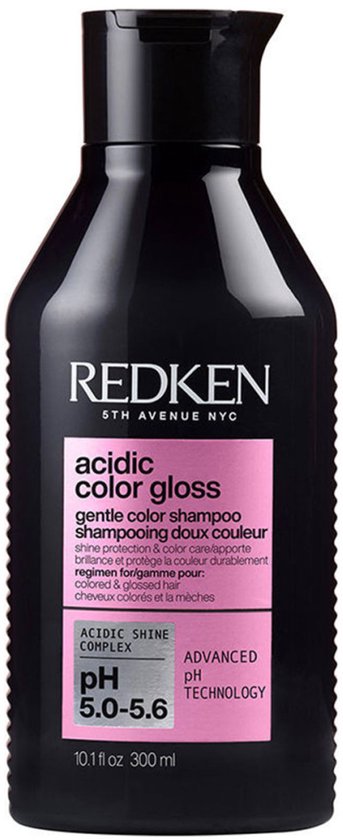 Redken Acidic Color Gloss Shampooing - Cheveux colorés - Préservation et brillance de la couleur - 500 ml