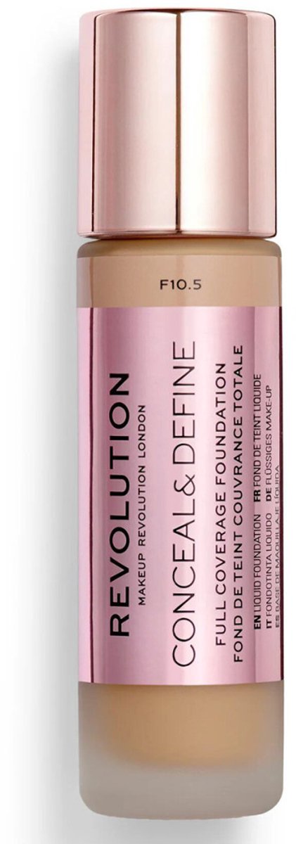 Makeup Revolution - Conceal & Define Foundation - F10.5