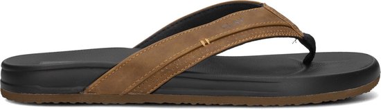 CLAY Slippers Clay003 - Homme - Cognac - Taille 42