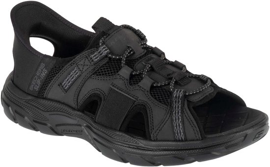 Skechers Slip-Ins : Revolted SS - Merrick, Homme, Zwart, Sandales pour femmes, Pointure : 41