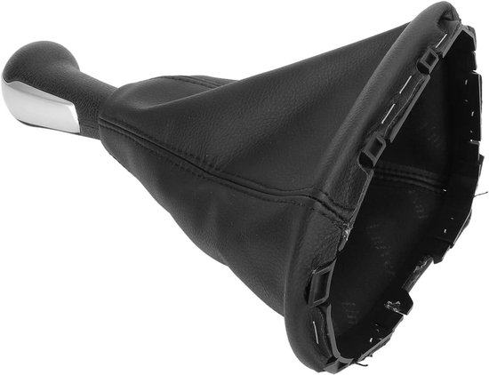 Pommeau Levier De Vitesse 5 Vitesses Noir Cuir Pour Chevrolet Spark 2011-2016 - Style & Confort