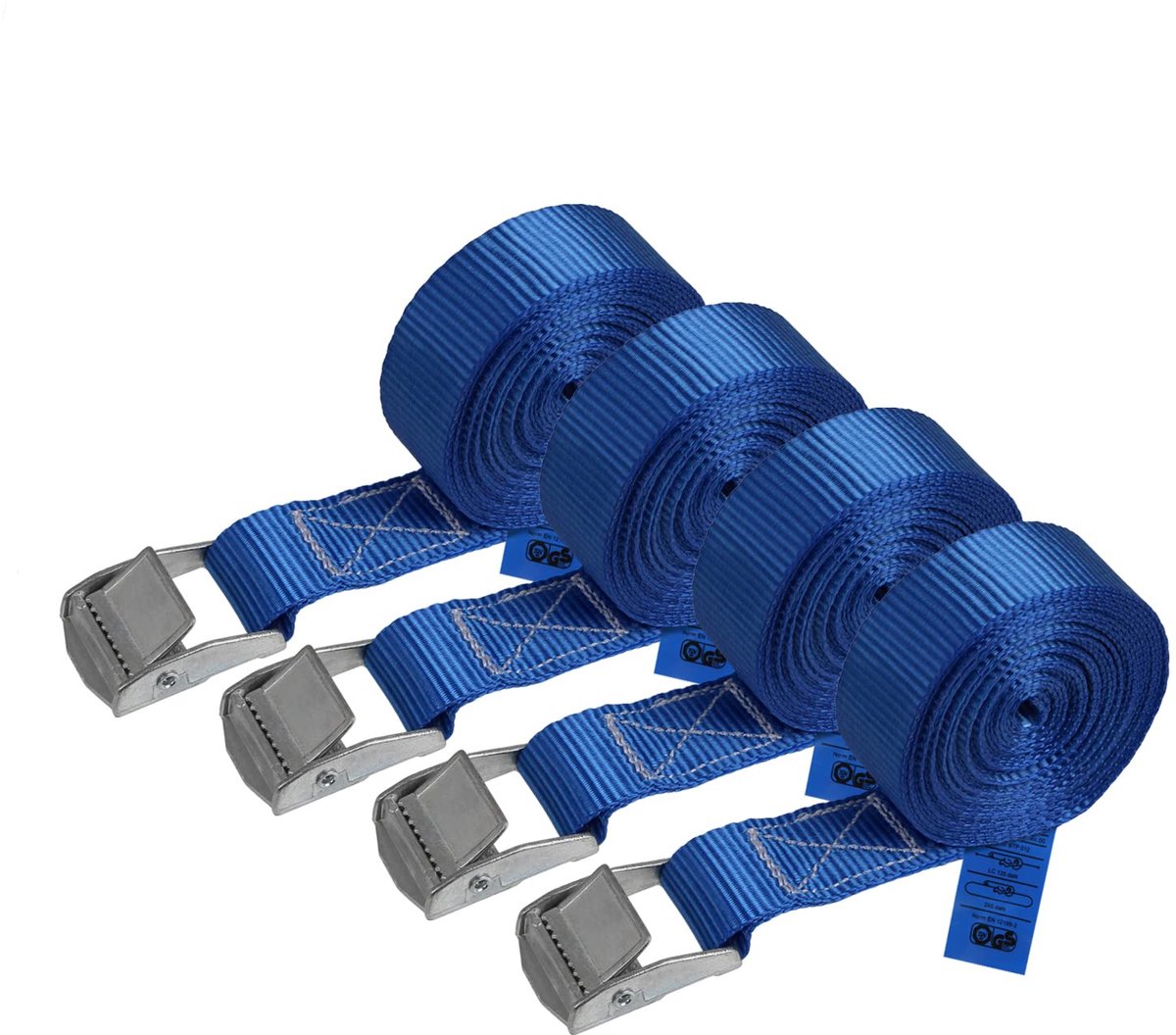 Ibenzoa® Robuuste Bevestigingsriem met Klemsluiting – Diverse Lengtes en Capaciteiten