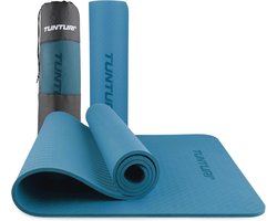 Extra Dikke Yoga en Pilates Mat 8mm – Antislip Fitness Mat met Draagtas