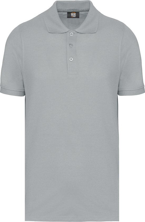 Polo manches courtes WK. Designed To Work WK274 - Gris neige - XL