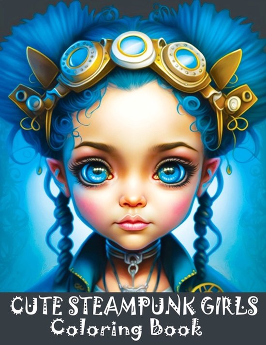 Cute Steampunk Girls - cover