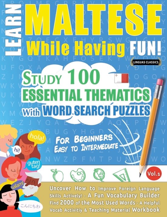 Learn Maltese While Having Fun! - For Beginners - cover