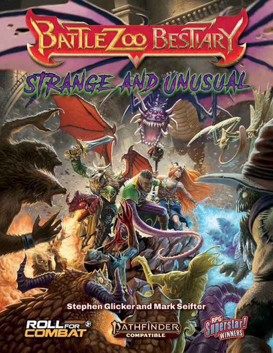 Battlezoo Bestiary: Strange & Unusual (Pathfinder 2e) - cover