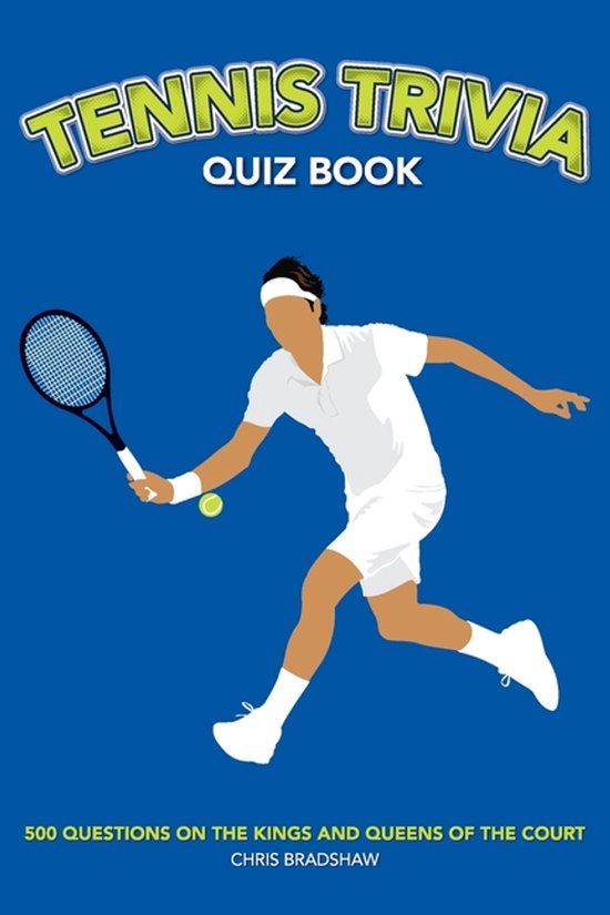 Sports Quiz Books- Tennis Trivia Quiz Book - cover