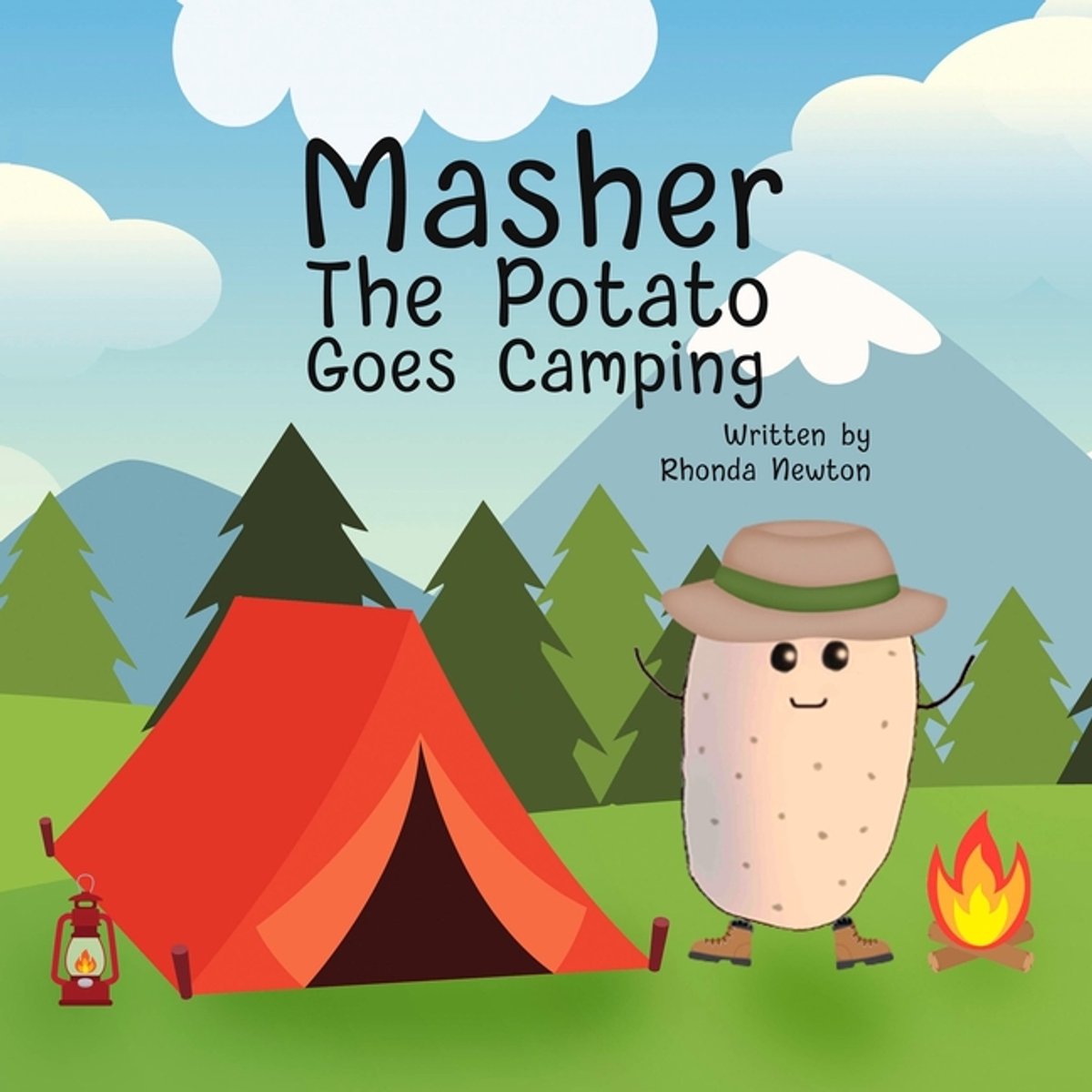 Masher The Potato Goes Camping van Rhonda Newton
